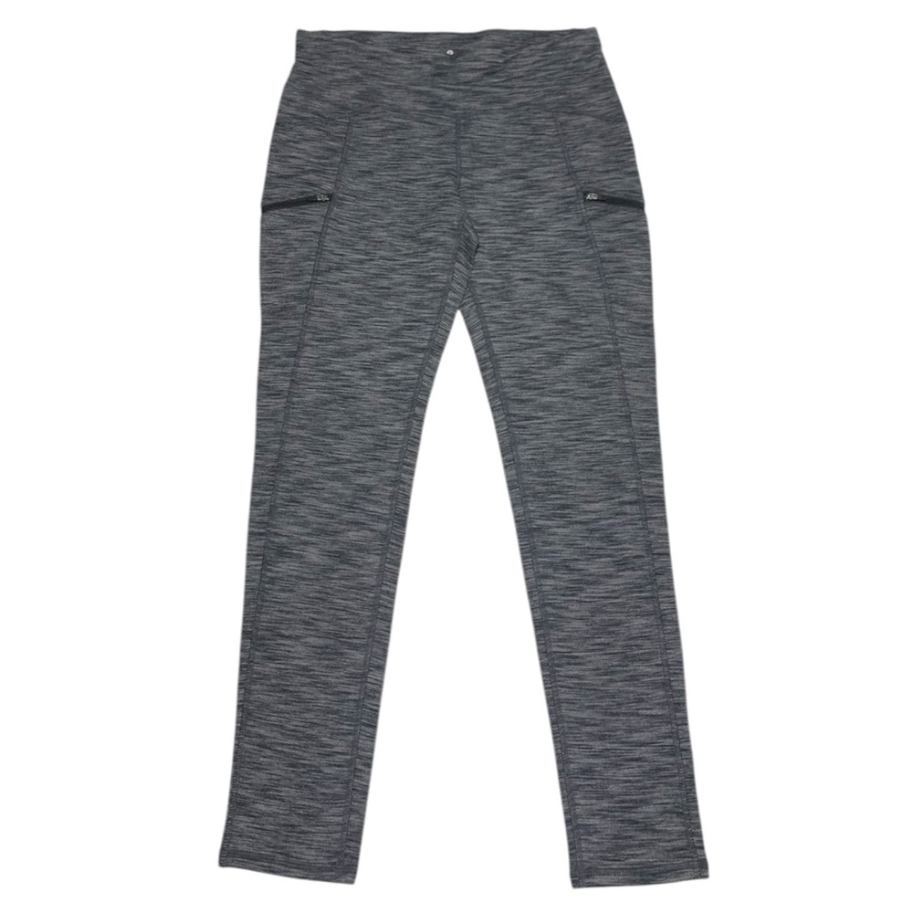 Athleta Drifter Tight Heather Gray Full-Length Performance Leggings size M - Picture 2 of 12